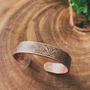 Bracelete Largo de Cobre