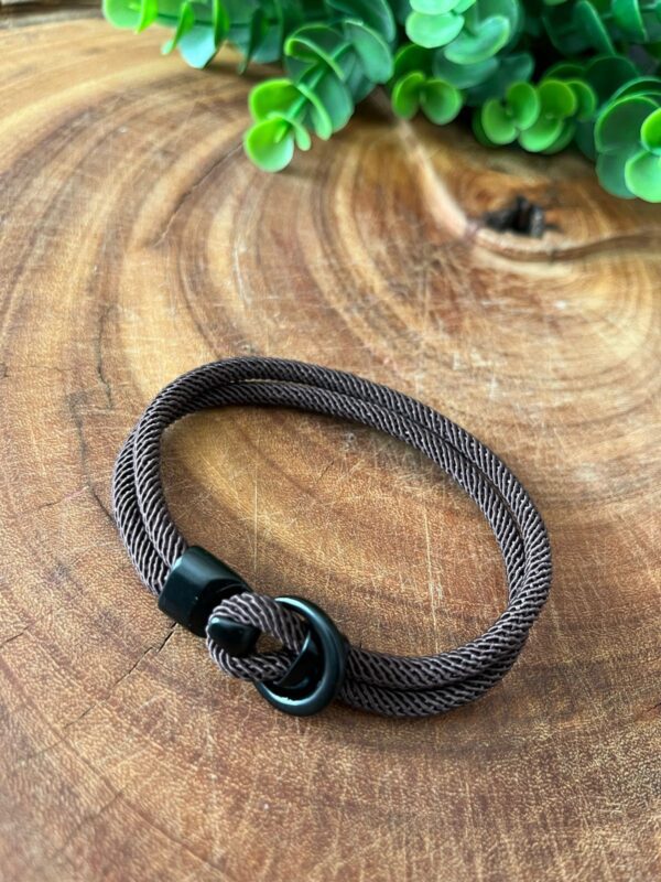 Pulseira de Corda Marrom