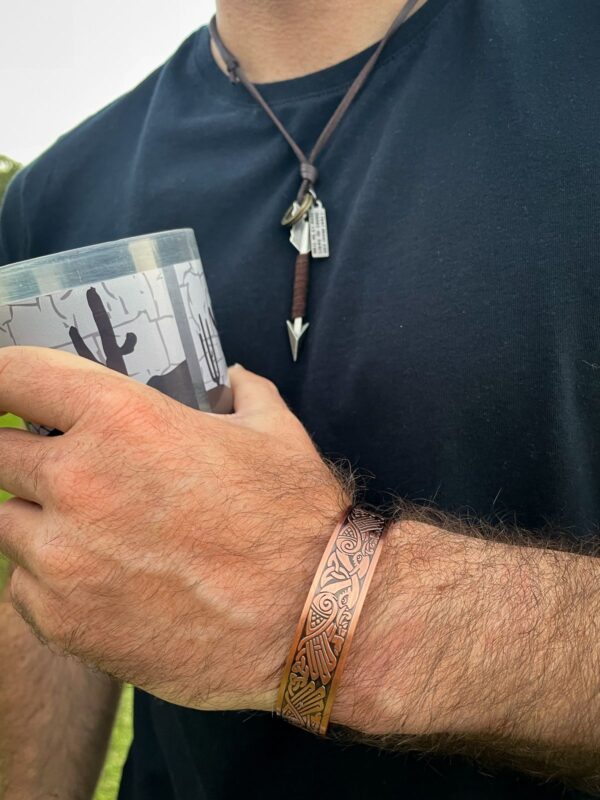 Bracelete Largo de Cobre - Image 2