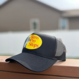 Boné Bass Pro Shops Importado Modelo Tradicional (Preto)