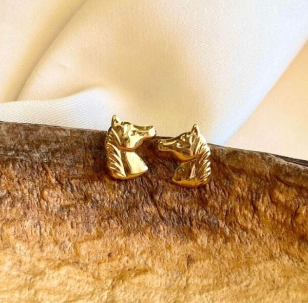 Brinco de Cavalo (Banho de Ouro 18K)