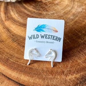 Brinco de Cavalo cravejado (Prata 925)