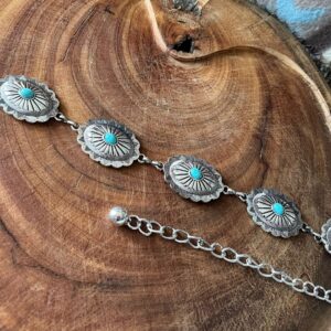 Cinto de Metal Turquoise