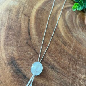 Colar de Chapéu com Zircônias (Prata 925)