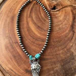 Colar Horse and Flower