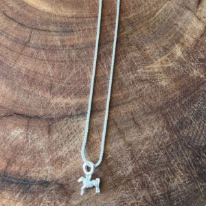 Colar Berloque Cavalinho (Prata 925)