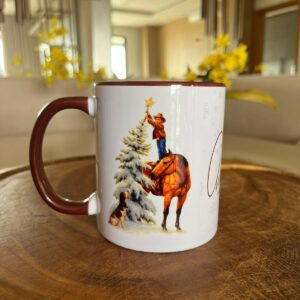 Caneca Coleção Western Christmas