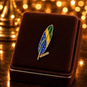 Broche Pena do Brasil